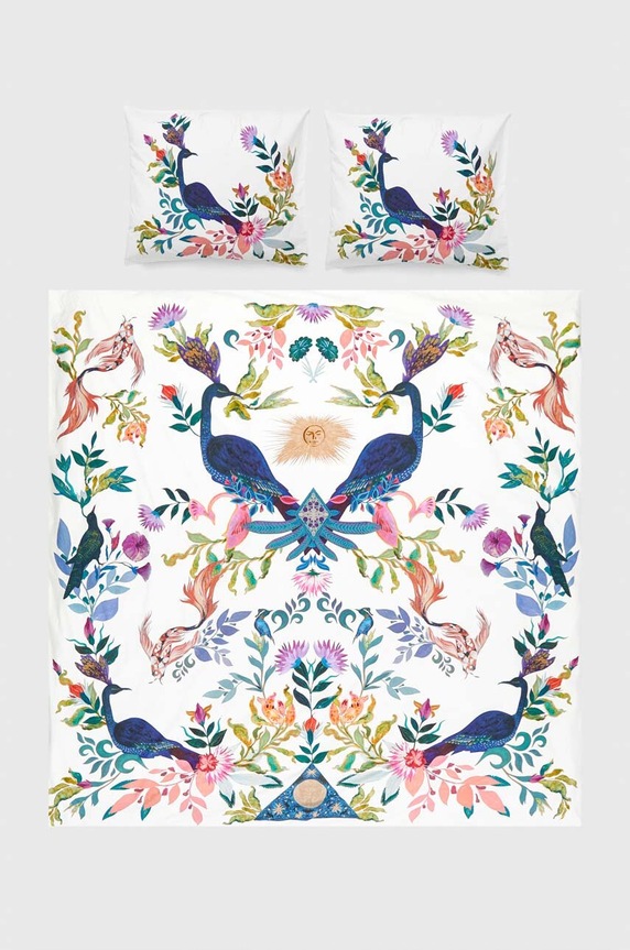 Komplet pościeli bawełnianej 200 x 200 cm z kolekcji Medicine x Veronika Blyzniuchenko kolor multicolor multicolor RW23.PCUB51
