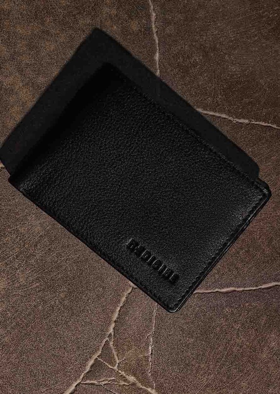 Kožená peněženka černá barva hladký černá RW23.PFM601