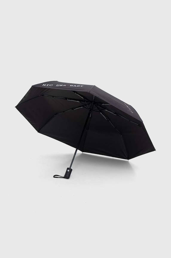 Parasol wzorzysty - Kolekcja jubileuszowa. 2023 Rok Wisławy Szymborskiej x Medicine, kolor czarny RW23.ROU353 czarny RW23
