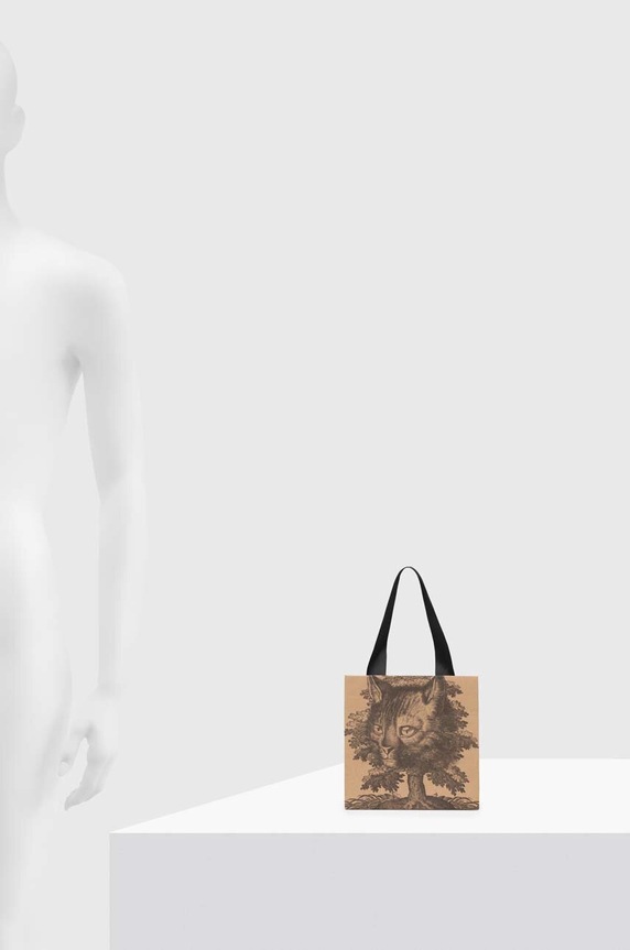 Torebka prezentowa rozmiar S kolor brązowy brązowy RW23.ROU903