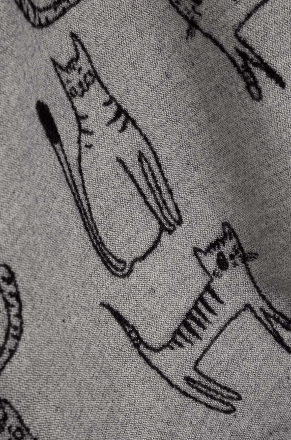 Šál dámsky so vzorom čierna farba RW23.SAD600 čierna RW23