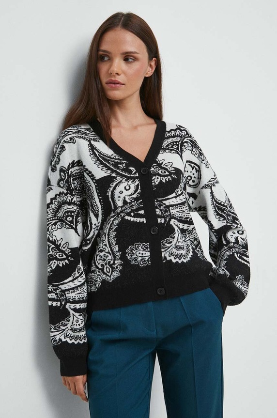 Medicine pulóver RW23.SWD503 fekete RW23