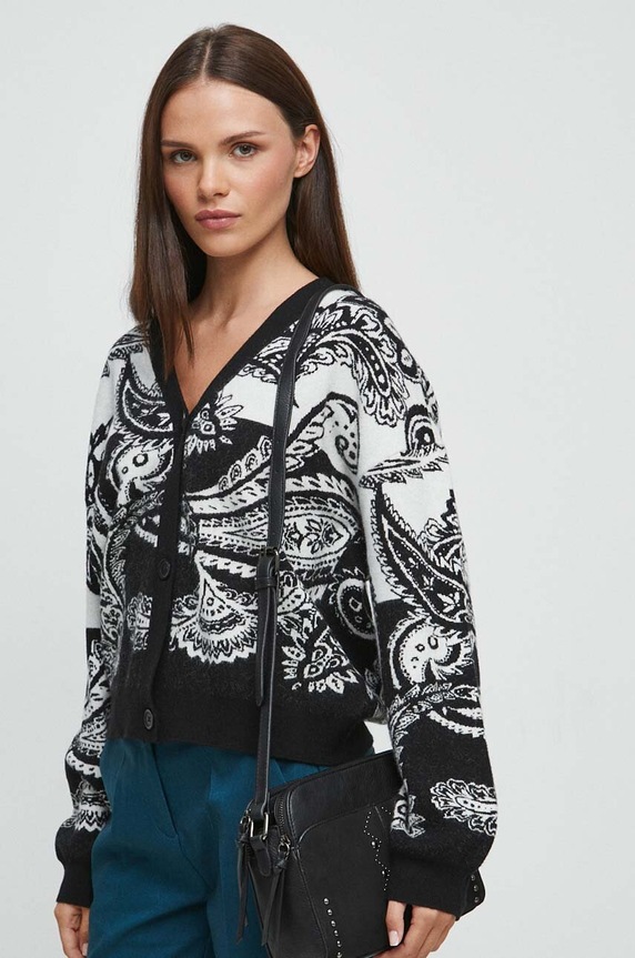 Medicine pulóver fekete RW23.SWD503