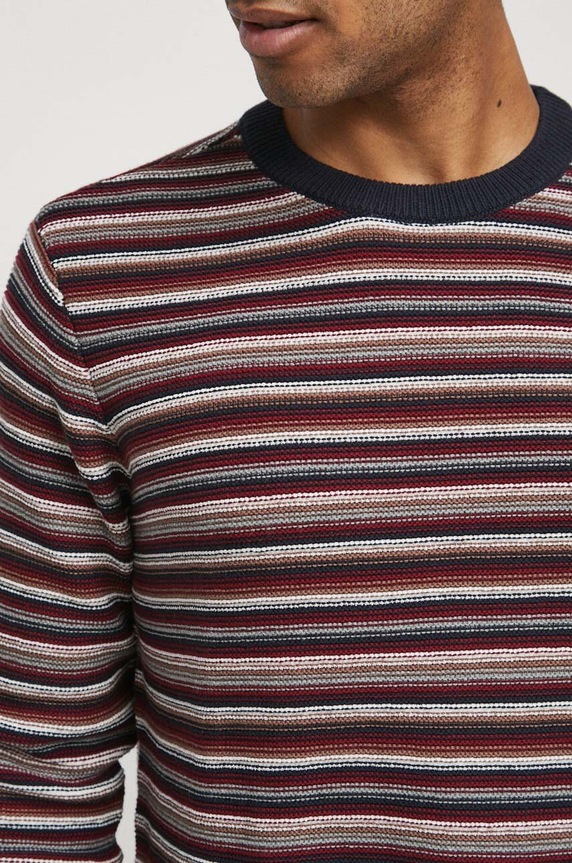 Sweter męski wzorzysty kolor multicolor RW23.SWM705 multicolor