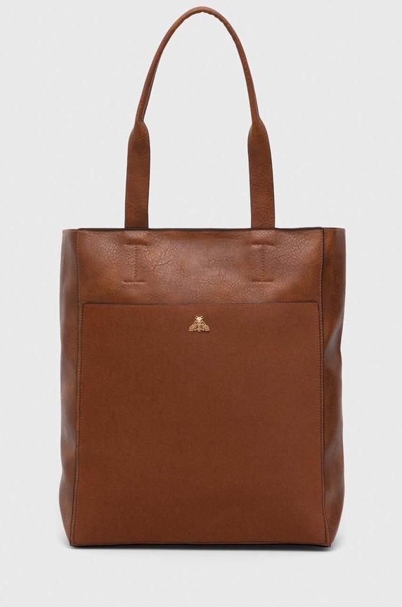 Medicine torebka mieści A4 brązowy RW23.TOD010