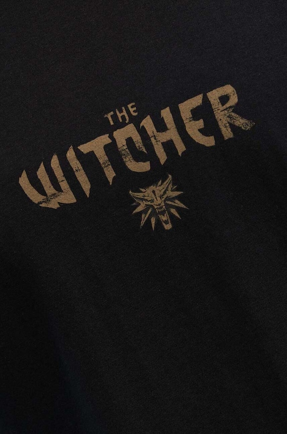 T-shirt damski z kolekcji The Witcher x Medicine kolor czarny RW23.TSD958