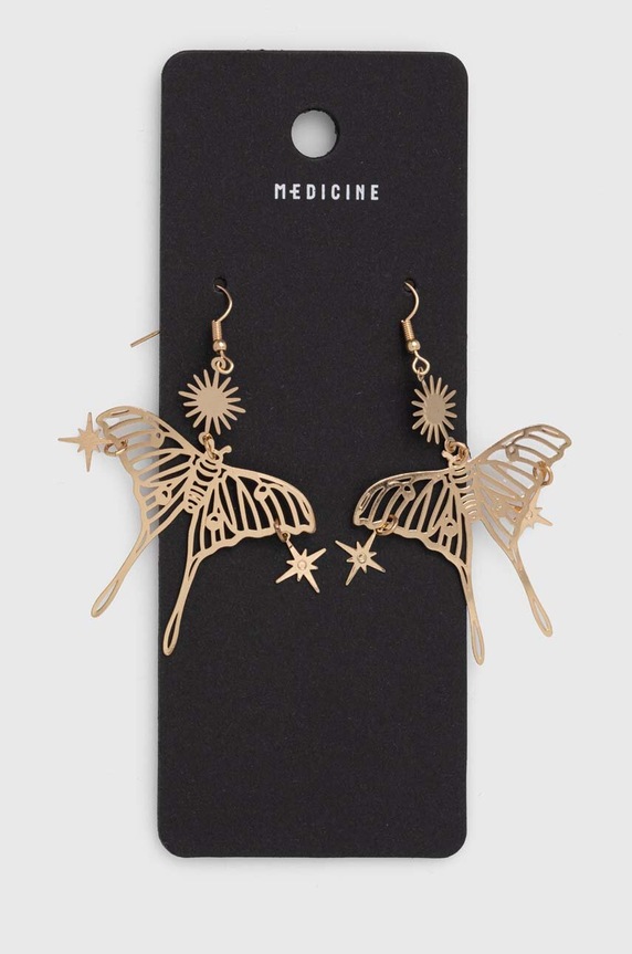 Medicine kolczyki złoty RW24-AKD103