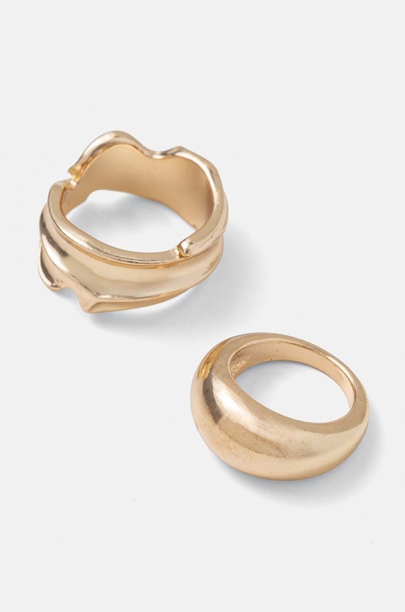 Pierścionki damskie z ozdobnymi elementami (5-pack) kolor złoty RW24-AKD406 złoty RW24