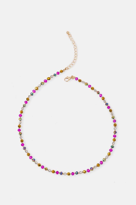 Naszyjniki damskie z ozdobnymi elementami kolor złoty RW24-AKD504 złoty