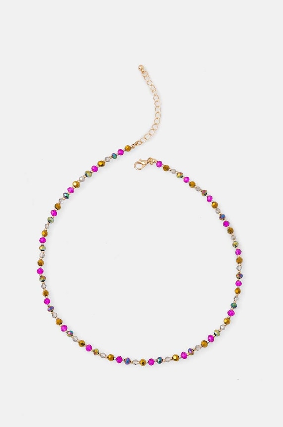 Naszyjniki damskie z ozdobnymi elementami kolor złoty RW24-AKD504 złoty