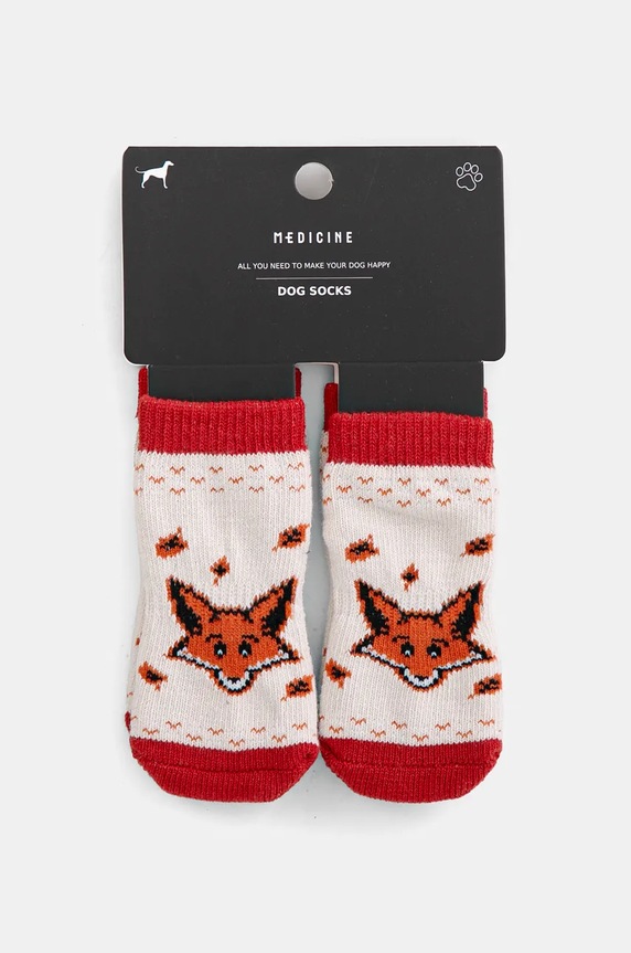 Ponožky pro mazlíčka se vzorem více barev RW24-ANU901 vícebarevná RW24