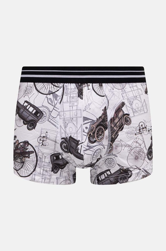 Oblečenie Bavlnené boxerky s prímesou elastanu z kolekcie Science (2-pack) viac farieb RW24.BIM350 viacfarebná