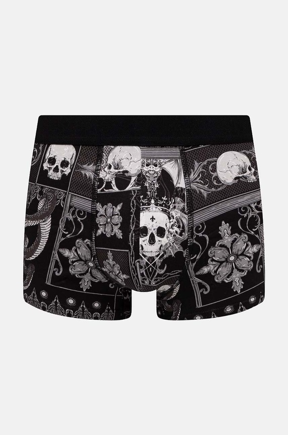 Odzież Bokserki bawełniane męskie z domieszką elastanu wzorzyste (2-pack) kolor multicolor RW24.BIM507 multicolor