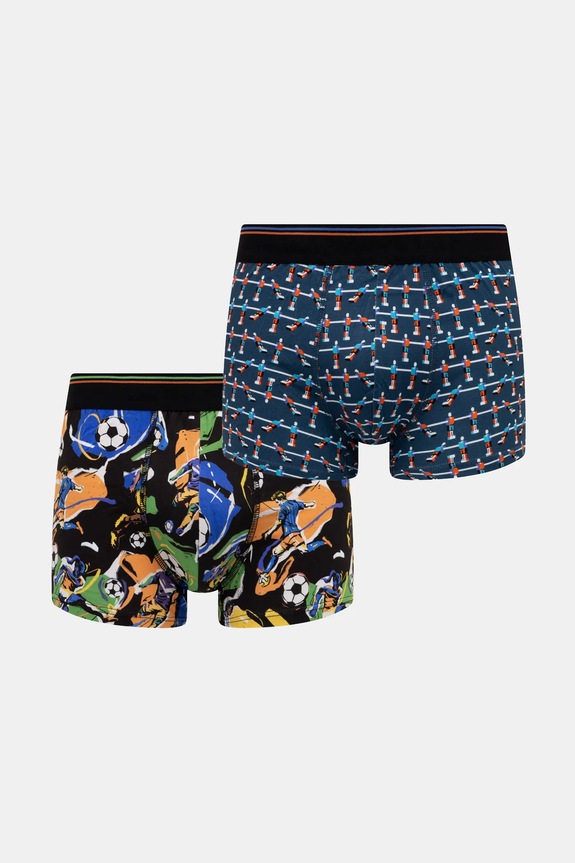 Bavlněné boxerky Medicine 2-pack pletenina vícebarevná RW24.BIMB05