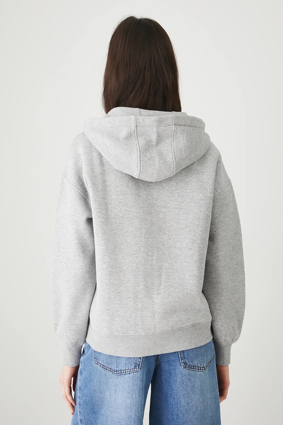 Odzież Bluza rozpinana z kapturem damska RW24-BLD020 szary