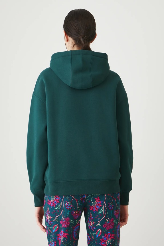 Odzież Bluza rozpinana z kapturem damska RW24-BLD020 zielony