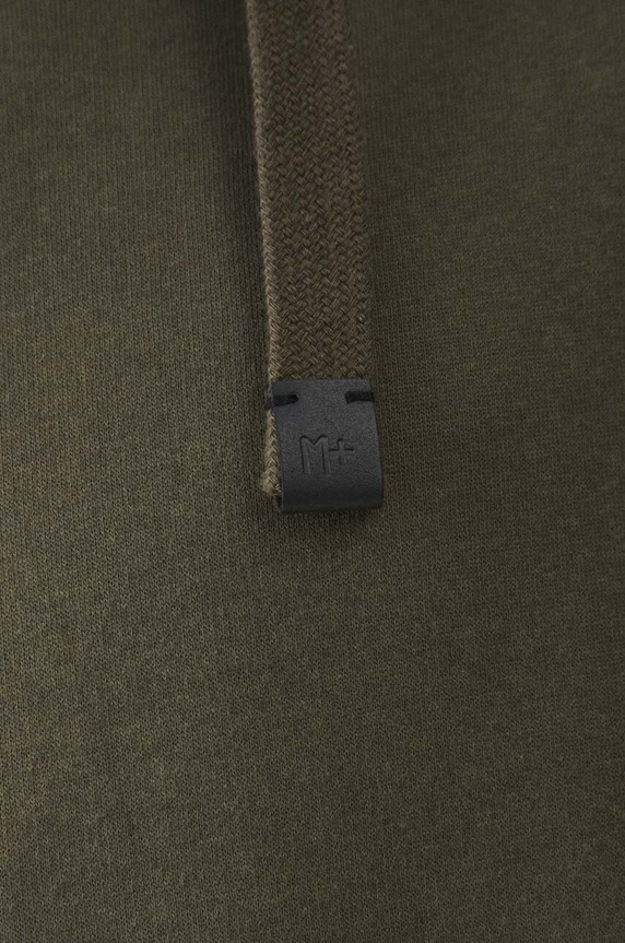 Bluza męska z kapturem gładka kolor zielony RW24-BLM060 zielony