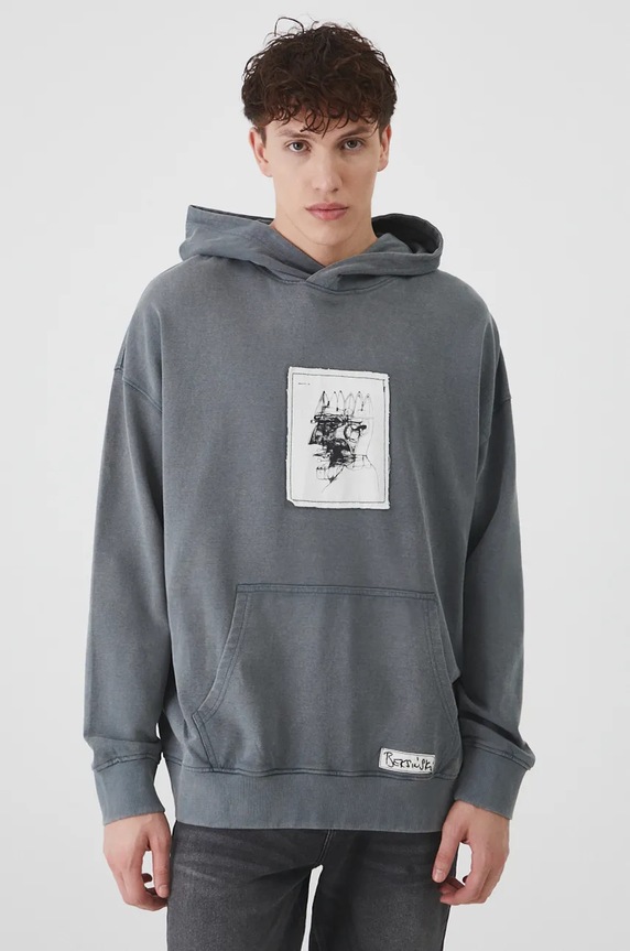 Medicine bluza nadruk niebieski RW24-BLM851