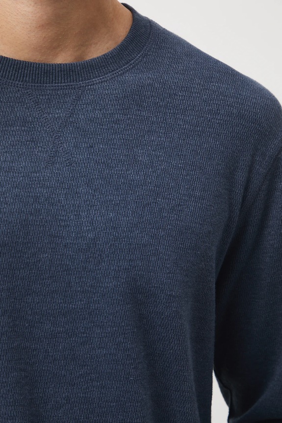 Medicine longsleeve RW24-BUM051 granatowy