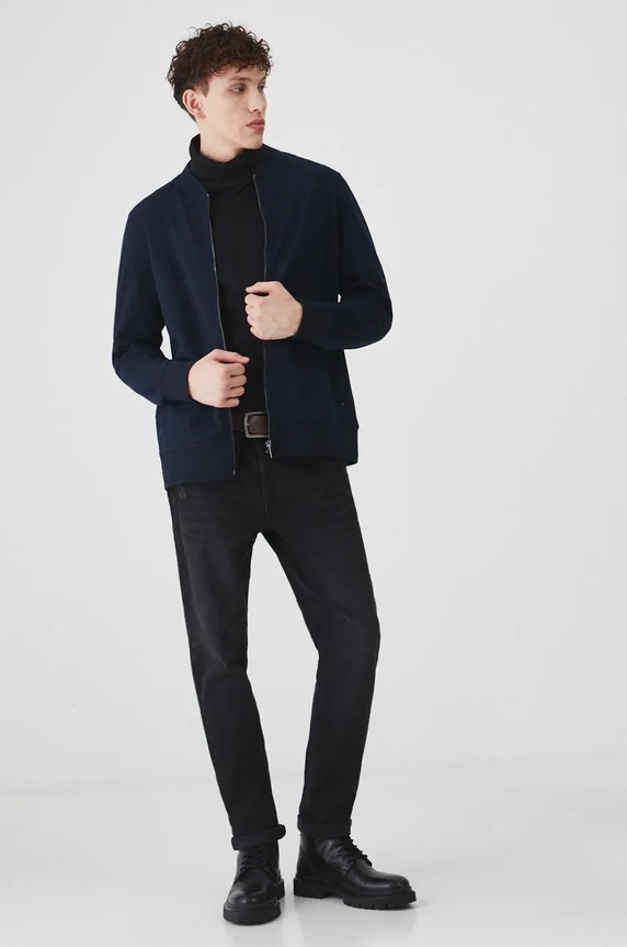 Tričko s dlhým rukávom Medicine čierna RW24-BUM080