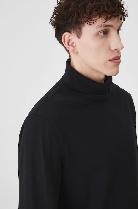 Tričko s dlhým rukávom Medicine RW24-BUM080 čierna