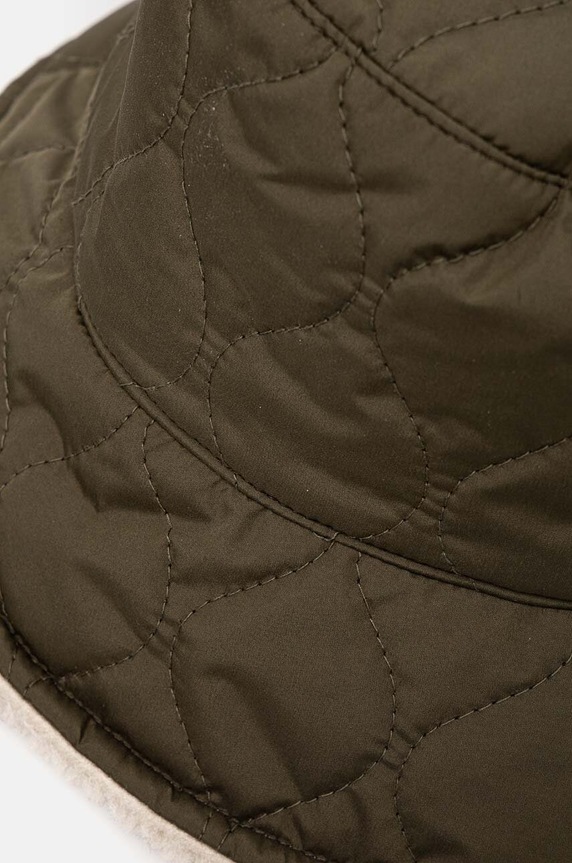 Akcesoria Kapelusz damski typu bucket hat dwustronny kolor zielony RW24-CAD402 zielony