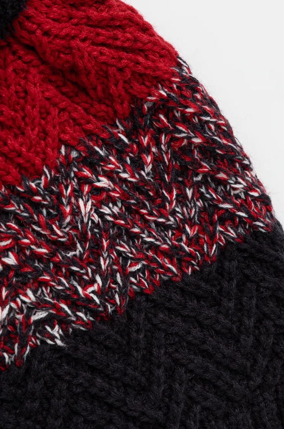 Doplňky Čepice pánská beanie, s bambulí RW24-CAM906 vícebarevná