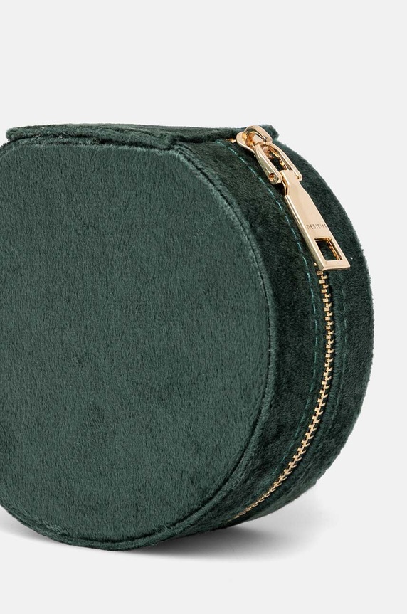 Szkatułka na biżuterię wzorzysta kolor zielony RW24-DEU600 zielony RW24