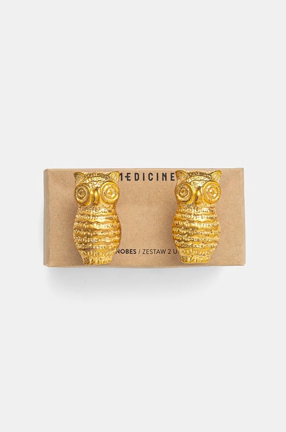 Uchwyt do mebli z motywem zwierzęcym (2-pack) kolor żółty żółty RW24.DEU700