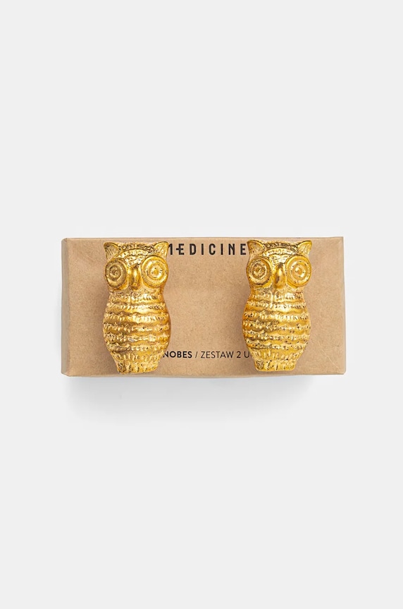 Uchwyt do mebli z motywem zwierzęcym (2-pack) kolor żółty żółty RW24.DEU700