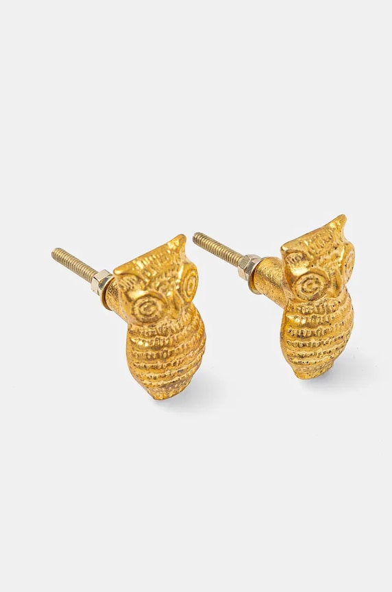 Uchwyt do mebli z motywem zwierzęcym (2-pack) kolor żółty RW24.DEU700 żółty RW24