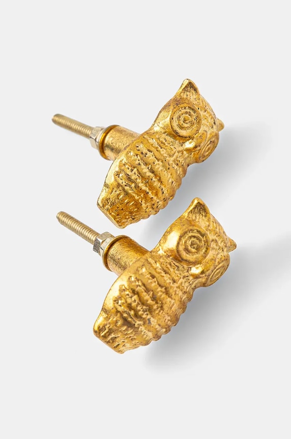 Salon Uchwyt do mebli z motywem zwierzęcym (2-pack) kolor żółty RW24.DEU700 żółty