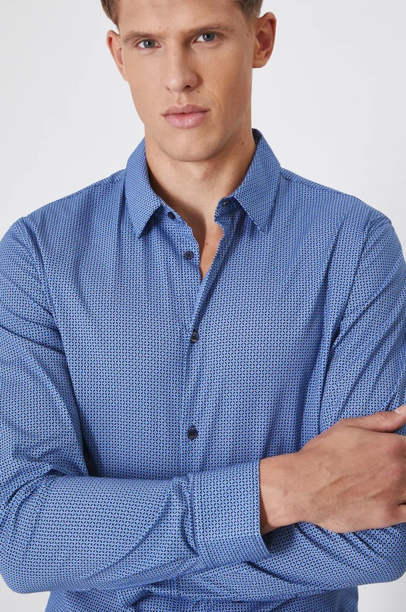 Рубашка Medicine RW24-KDM096 тёмно-синий