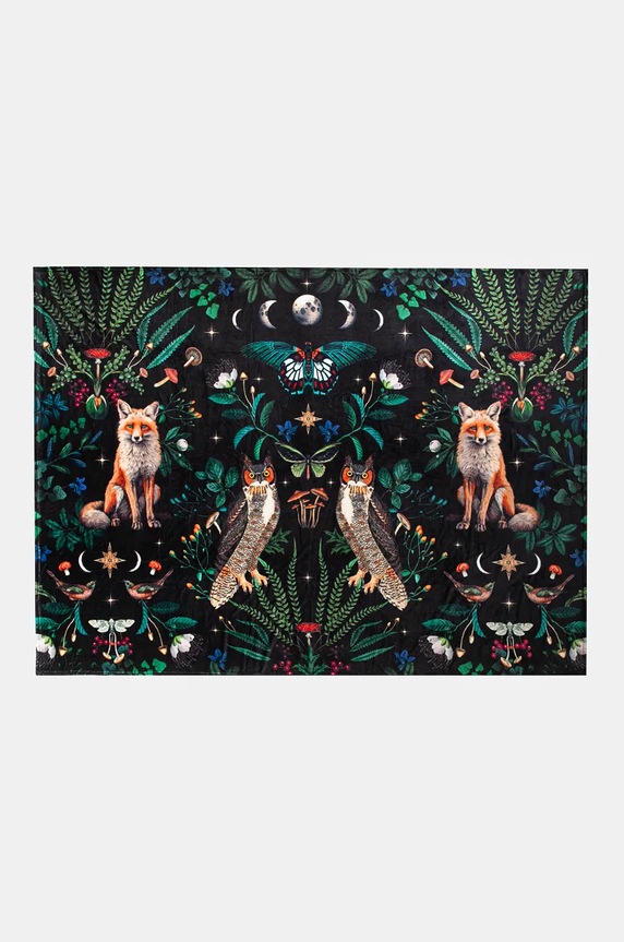 Koc wzorzysty 160 x 220 cm kolor multicolor multicolor RW24.KOU700
