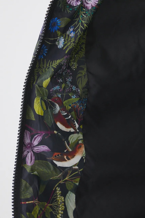 Płaszcz damski pikowany wzorzysty kolor multicolor RW24-KPD712