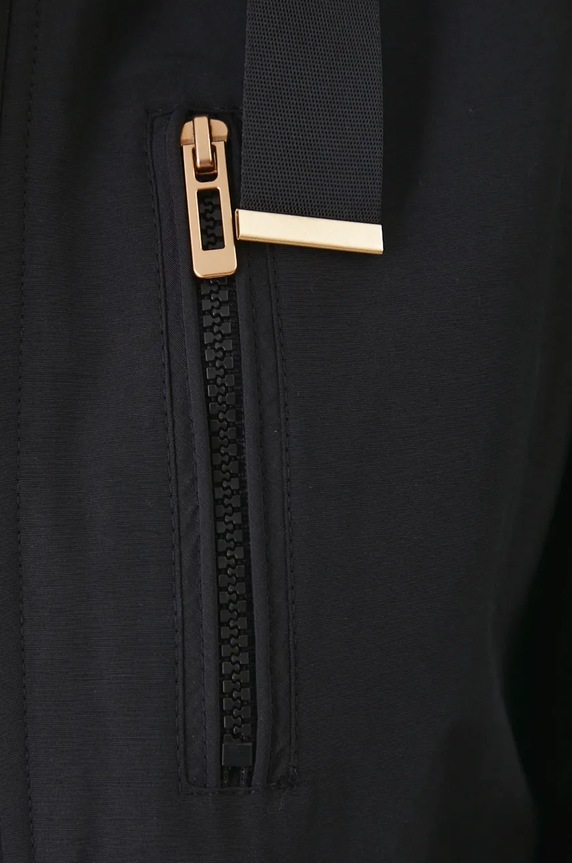 Parka damska ocieplana kolor czarny RW24.KPD800 czarny