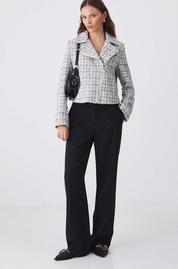 Marynarka damska tweedowa kolor multicolor RW24-KUD500 multicolor RW24