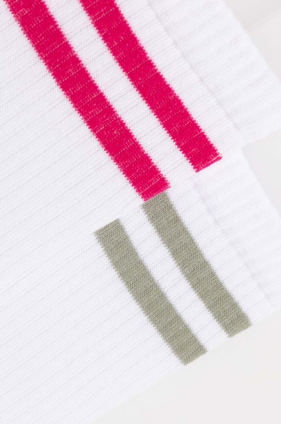 Skarpetki bawełniane damskie z paskami (2-pack) kolor multicolor RW24.LGD301 multicolor RW24