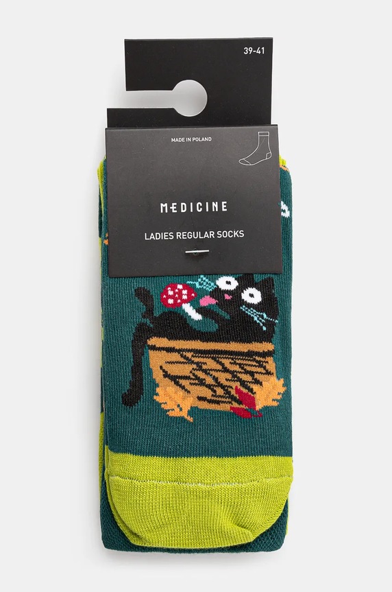 Oblečenie Bavlnené ponožky s jesenným motívom (2-pack) viac farieb RW24.LGD505 viacfarebná