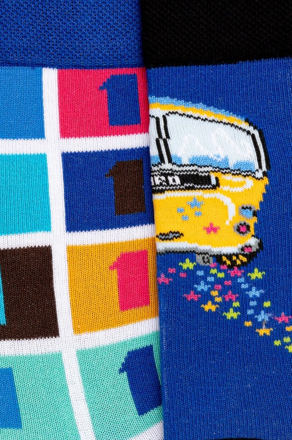 Skarpetki bawełniane damskie The Beatles (2-pack) kolor multicolor RW24.LGD750 multicolor RW24