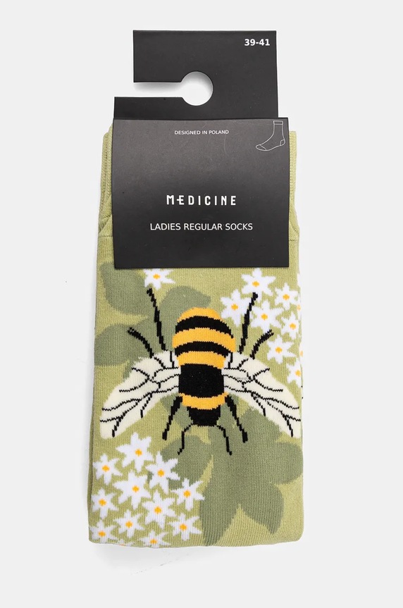 Bavlněné ponožky dámské s rostlinným a zvířecím motivem (2-pack) více barev RW24.LGD814 vícebarevná RW24