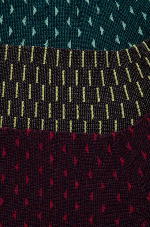 Skarpetki bawełniane męskie wzorzyste (3-pack) kolor multicolor RW24-LGM203 multicolor RW24