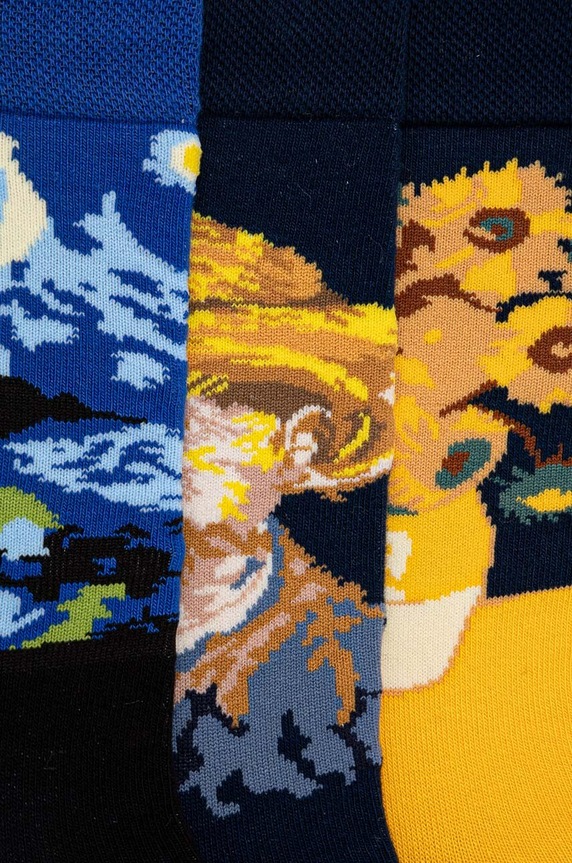 Oblečenie Bavlnené ponožky z kolekcie Eviva L'arte (3-pack) viac farieb RW24.LGM452 viacfarebná