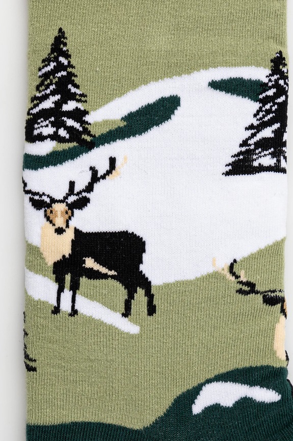 Bavlněné ponožky pánské se zvířecím motivem (3-pack) více barev RW24.LGMA10 vícebarevná RW24