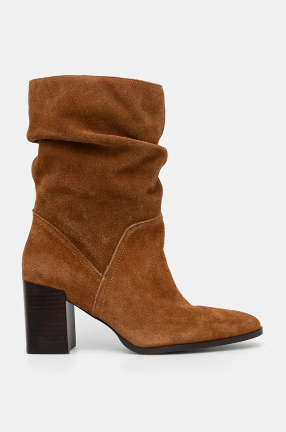 Medicine csizma velúrból RW24-OBD305 barna RW24