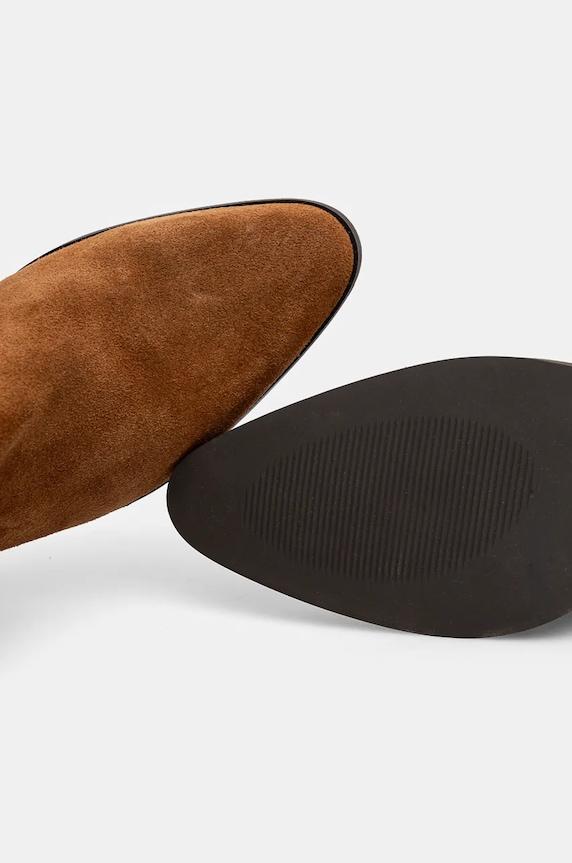 Μπότες σούετ Medicine RW24-OBD306 καφέ