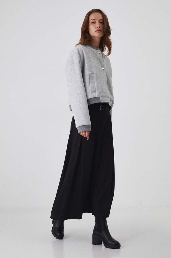 Nízké kozačky dámské s elastickou vložkou černá barva RW24-OBD404