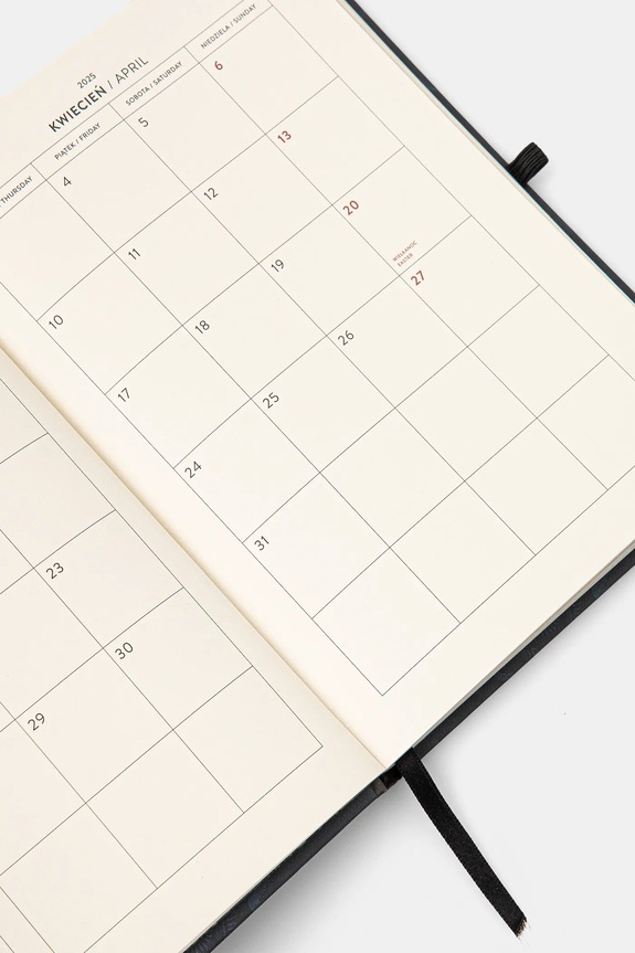 Kalendář 2025 značkovačem více barev vícebarevná RW24-PAU807