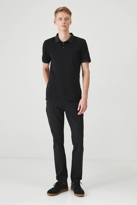 Medicine poló RW24-POMB02 fekete RW24