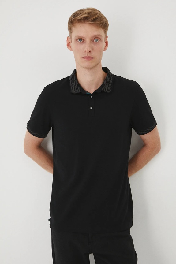 Medicine poló fekete RW24-POMB02